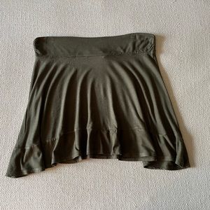 Survival Olive Green Stretchy & Soft Skirt size Medium